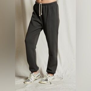 perfectwhitetee Stevie Vintage Black Jogger sweatpants